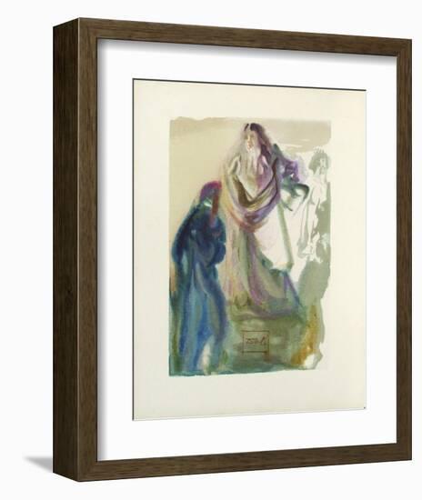 Divine Comedie, Paradis 28: La marche vers Dieu-Salvador Dalí-Framed Collectable Print