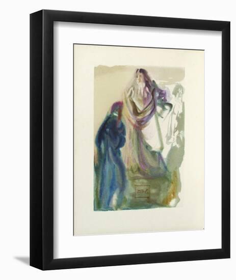 Divine Comedie, Paradis 28: La marche vers Dieu-Salvador Dalí-Framed Collectable Print