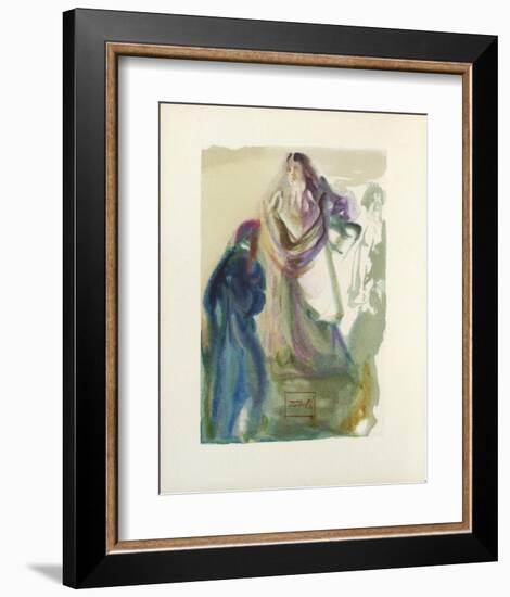 Divine Comedie, Paradis 28: La marche vers Dieu-Salvador Dalí-Framed Collectable Print