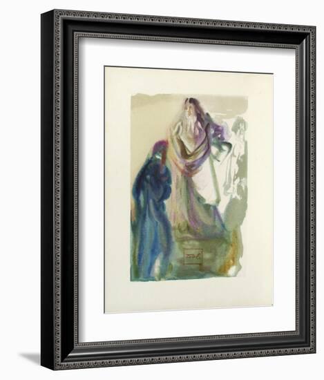 Divine Comedie, Paradis 28: La marche vers Dieu-Salvador Dalí-Framed Collectable Print