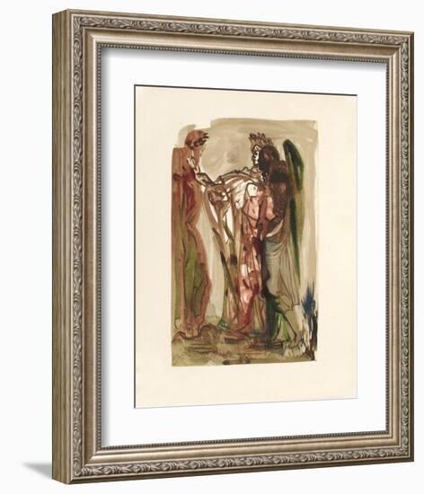 Divine Comedie, Purgatoire 11: Les orgueilleux-Salvador Dalí-Framed Collectable Print