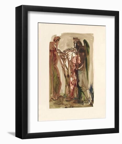 Divine Comedie, Purgatoire 11: Les orgueilleux-Salvador Dalí-Framed Collectable Print