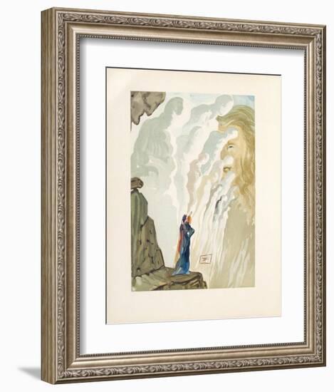 Divine Comedie, Purgatoire 12: La Beauté Des Sculptures-Salvador Dalí-Framed Collectable Print