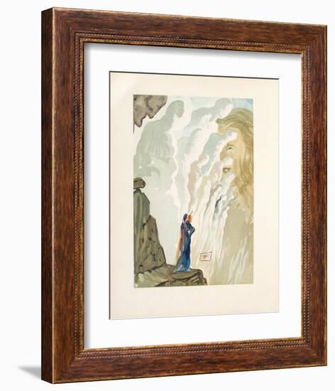 Divine Comedie, Purgatoire 12: La Beauté Des Sculptures-Salvador Dalí-Framed Collectable Print