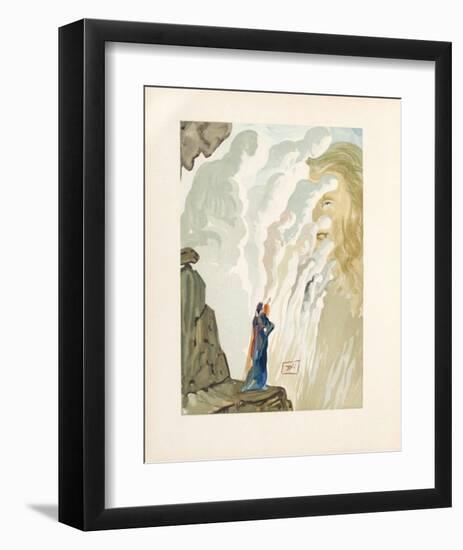 Divine Comedie, Purgatoire 12: La Beauté Des Sculptures-Salvador Dalí-Framed Collectable Print