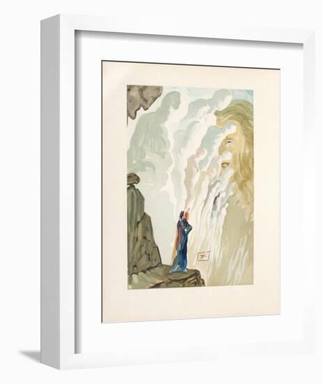 Divine Comedie, Purgatoire 12: La Beauté Des Sculptures-Salvador Dalí-Framed Collectable Print