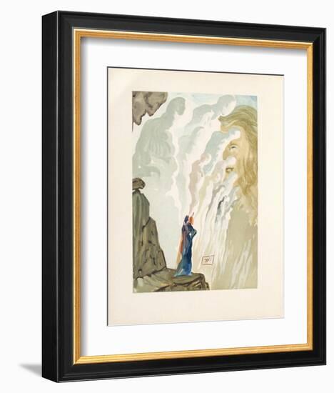 Divine Comedie, Purgatoire 12: La Beauté Des Sculptures-Salvador Dalí-Framed Collectable Print