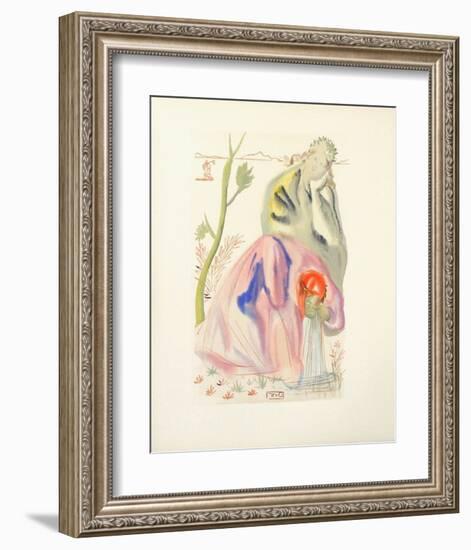 Divine Comedie, Purgatoire 21: La source-Salvador Dalí-Framed Premium Edition