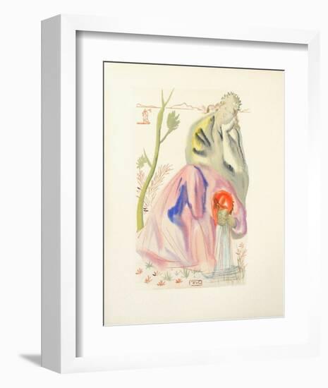 Divine Comedie, Purgatoire 21: La source-Salvador Dalí-Framed Premium Edition