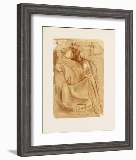 Divine Comedie, Purgatoire 30: L'annonce d'un grand evenement-Salvador Dalí-Framed Collectable Print