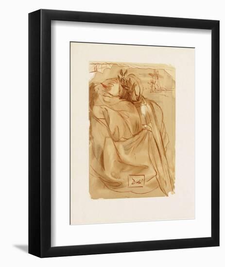 Divine Comedie, Purgatoire 30: L'annonce d'un grand evenement-Salvador Dalí-Framed Collectable Print