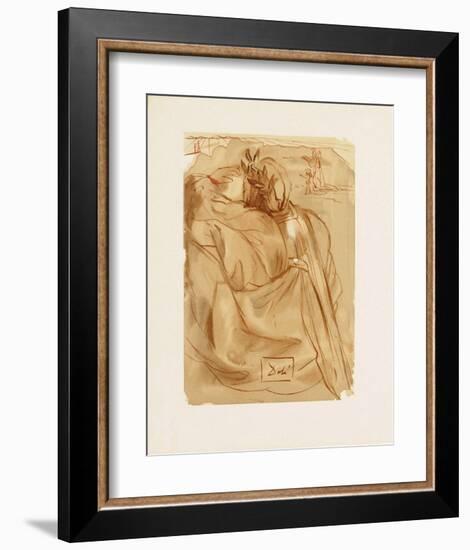 Divine Comedie, Purgatoire 30: L'annonce d'un grand evenement-Salvador Dalí-Framed Collectable Print