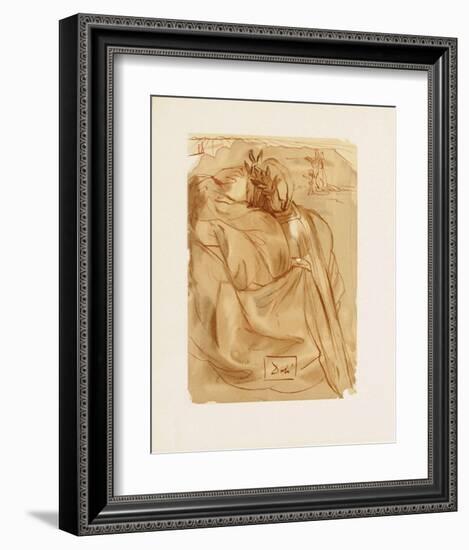Divine Comedie, Purgatoire 30: L'annonce d'un grand evenement-Salvador Dalí-Framed Collectable Print