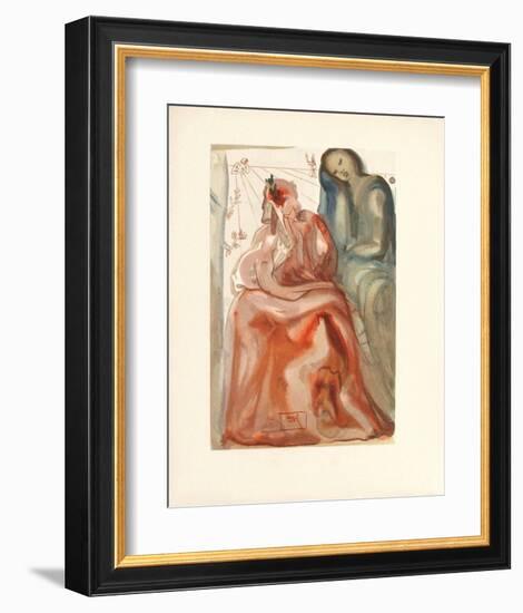 Divine Comedie, Purgatoire 31: La confession de Dante-Salvador Dalí-Framed Collectable Print