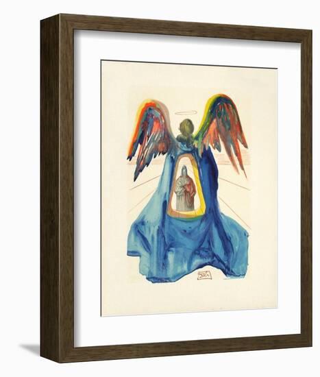 Divine Comedie, Purgatoire 33: Dante purifie-Salvador Dalí-Framed Premium Edition