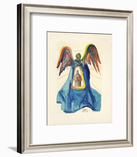 Divine Comedie, Purgatoire 33: Dante purifie-Salvador Dalí-Framed Premium Edition