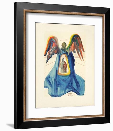 Divine Comedie, Purgatoire 33: Dante purifie-Salvador Dalí-Framed Premium Edition