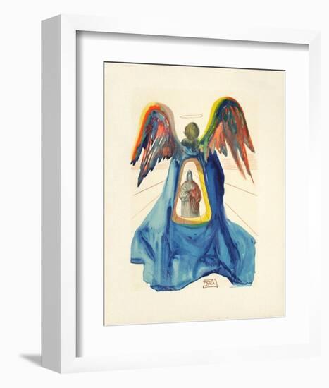 Divine Comedie, Purgatoire 33: Dante purifie-Salvador Dalí-Framed Premium Edition