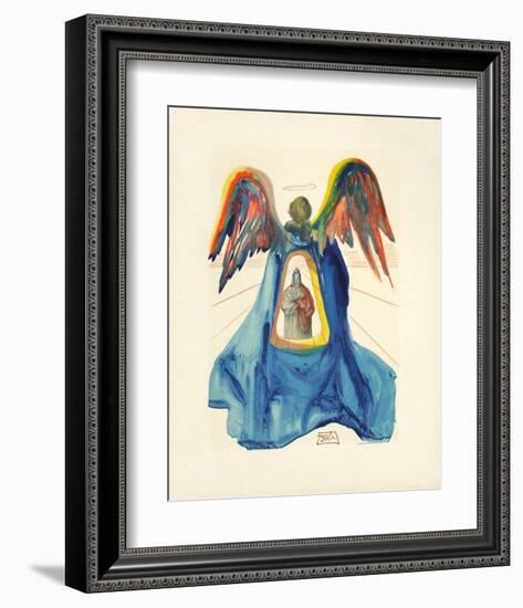 Divine Comedie, Purgatoire 33: Dante purifie-Salvador Dalí-Framed Premium Edition