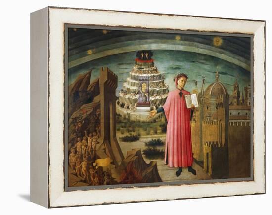 Divine Comedy-Dante Alighieri-Framed Premier Image Canvas