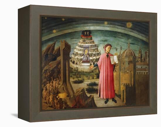 Divine Comedy-Dante Alighieri-Framed Premier Image Canvas