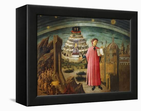 Divine Comedy-Dante Alighieri-Framed Premier Image Canvas