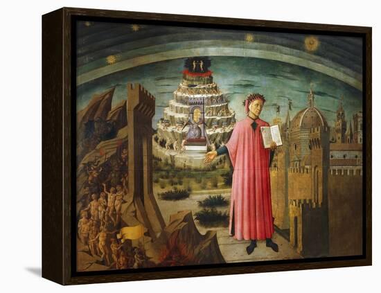 Divine Comedy-Dante Alighieri-Framed Premier Image Canvas