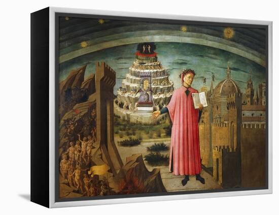 Divine Comedy-Dante Alighieri-Framed Premier Image Canvas