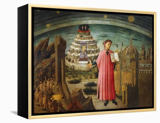 Divine Comedy-Dante Alighieri-Framed Premier Image Canvas