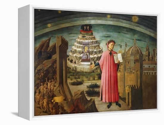 Divine Comedy-Dante Alighieri-Framed Premier Image Canvas