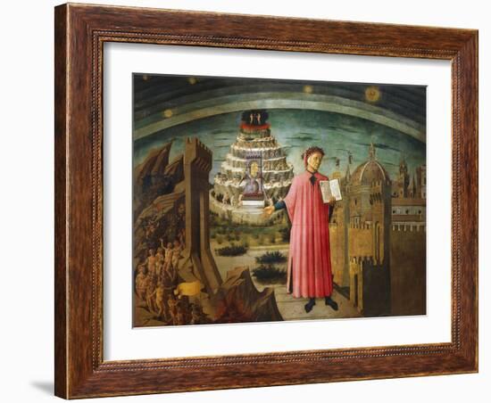 Divine Comedy-Dante Alighieri-Framed Giclee Print