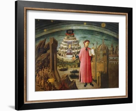 Divine Comedy-Dante Alighieri-Framed Giclee Print