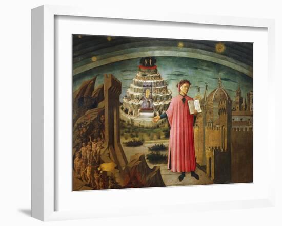 Divine Comedy-Dante Alighieri-Framed Giclee Print