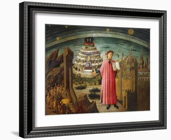 Divine Comedy-Dante Alighieri-Framed Giclee Print