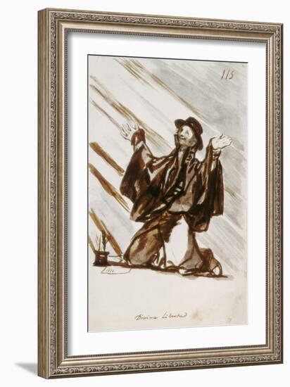 Divine Liberty-Francisco de Goya-Framed Giclee Print