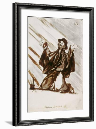 Divine Liberty-Francisco de Goya-Framed Giclee Print