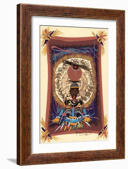 Diviner Tray, 2006-Oglafa Ebitari Perrin-Framed Giclee Print