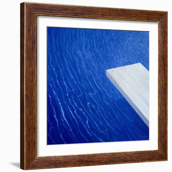 Diving Board, 2004-Lincoln Seligman-Framed Giclee Print