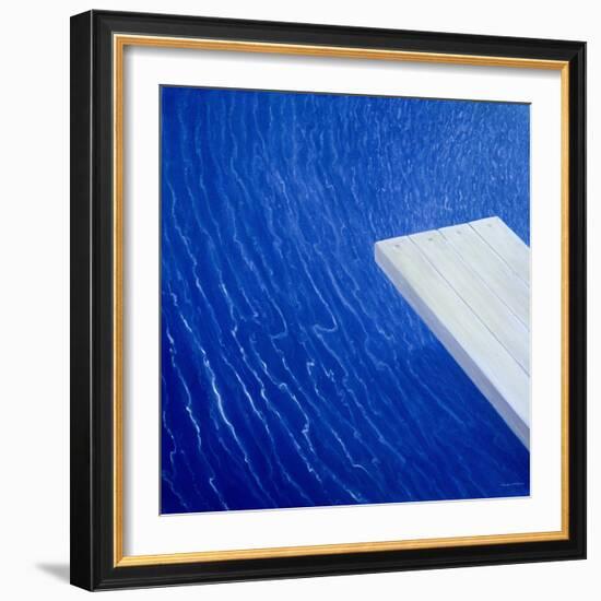 Diving Board, 2004-Lincoln Seligman-Framed Giclee Print