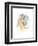 Division & Direction II-June Vess-Framed Art Print