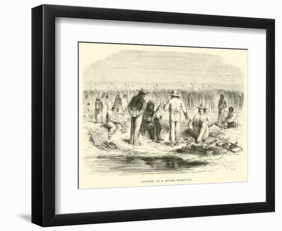 Division of a Cotton Night-Cap-Édouard Riou-Framed Giclee Print