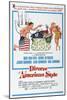 Divorce American Style, US poster, Dick Van Dyke, Debbie Reynolds, 1967-null-Mounted Art Print