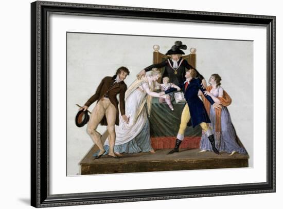 Divorce, Reconciliation-null-Framed Giclee Print