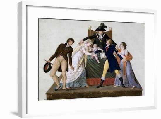 Divorce, Reconciliation-null-Framed Giclee Print