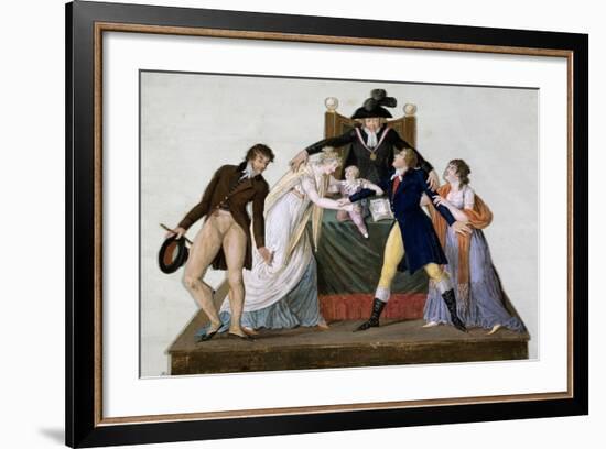 Divorce, Reconciliation-null-Framed Giclee Print