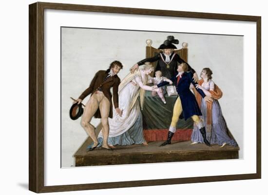 Divorce, Reconciliation-null-Framed Giclee Print