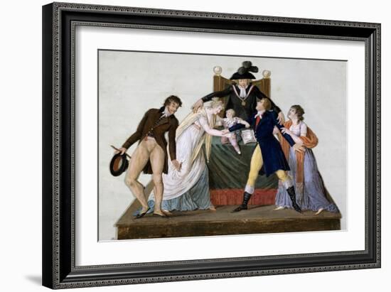 Divorce, Reconciliation-null-Framed Giclee Print