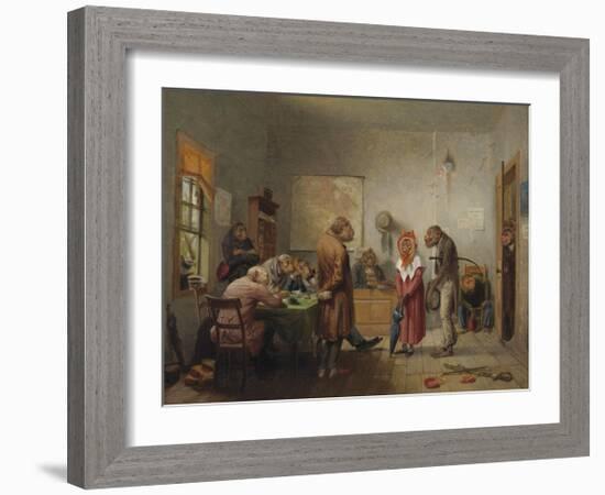 Divorce-William Holbrook Beard-Framed Premium Giclee Print