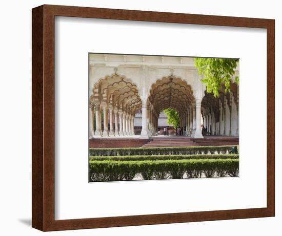 Diwan-I-Am (Hall of Public Audiences) in Agra Fort, Agra, Uttar Pradesh, India-Ian Trower-Framed Photographic Print