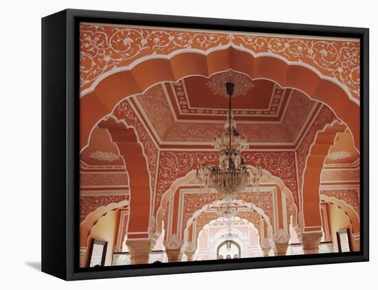 Diwan-I-Khas (Hall of Private Audience), City Palace, Jaipur, Rajasthan, India-Ian Trower-Framed Premier Image Canvas